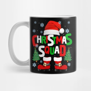 Christmas Squad Santa Claus Xmas Family Matching Pajamas Mug